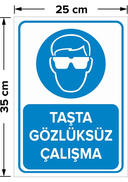 - Taşta Gözlüksüz Çalışma Levhası - Sac Malzeme 25 x 35 cm fiyatları