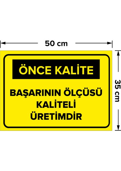 - Uyarı & Yönlendirme Ürünleri - Sac Malzeme 35 x 50 cm fiyatları