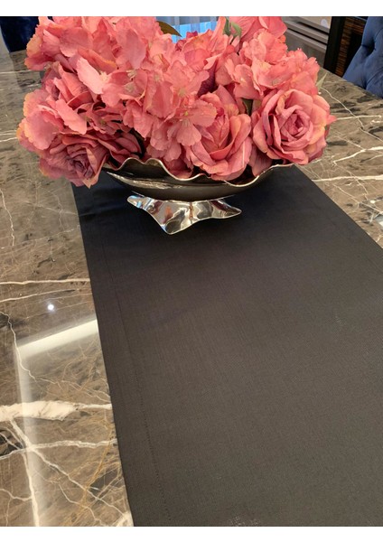 Mia Siyah Runner 40 x 150CM Dertsiz, Leke Tutmaz