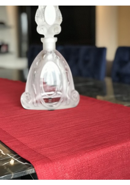 Mia Simli Kırmızı Runner 40 X150CM Dertsiz, Leke Tutmaz