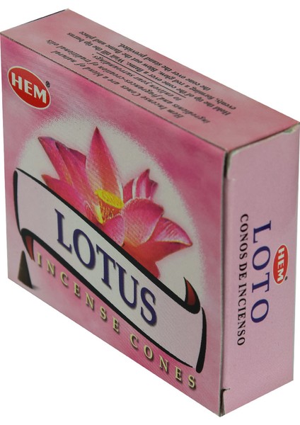 Nilüfer Kokulu 10 Konik Tütsü - Lotus