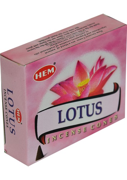 Nilüfer Kokulu 10 Konik Tütsü - Lotus