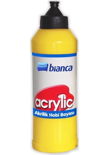 Akrilik Hobi Boyası 120 ml 0124 Oksit Sarı