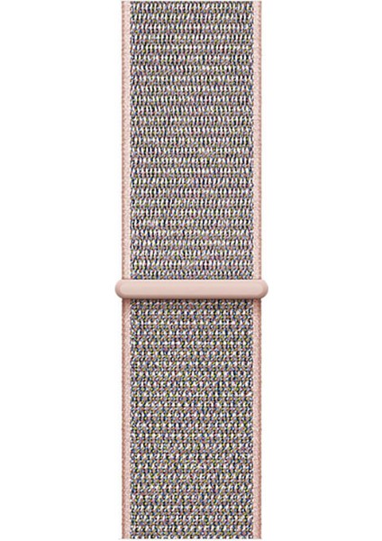 Spor Loop Kordon, Apple Watch Series SE/11/10/9/8/7/6/5/4/3 Uyumlu 49mm-46mm-45mm-44mm, Kum Pembesi