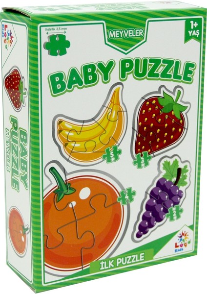 Baby Puzzle Meyveler Ilk Puzzle