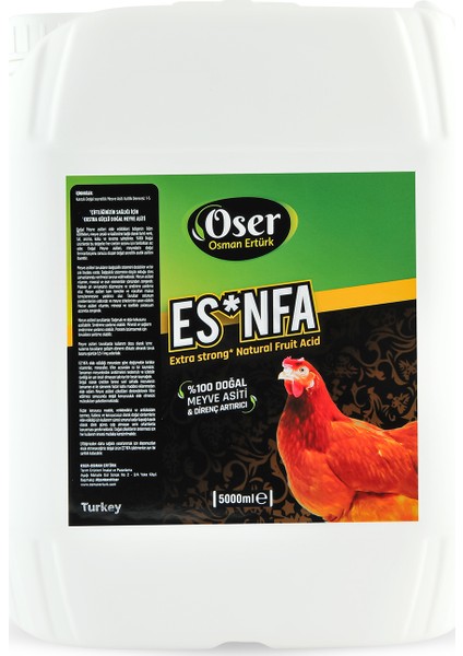 Yumurta Tavuğu 5000ml Pet Bidon