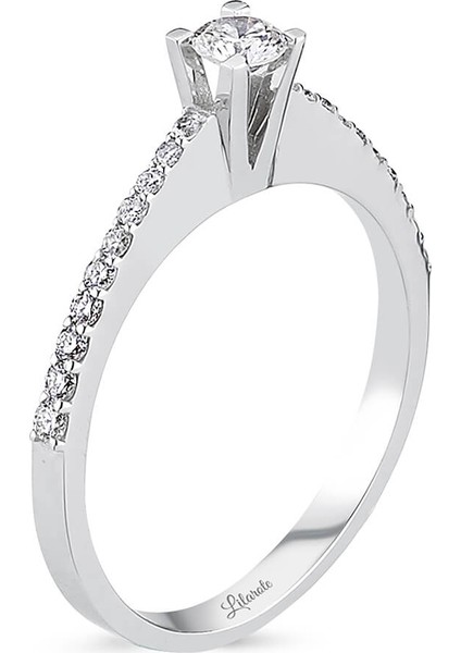 0.35 ct Pırlanta Tektaş Yüzük modelleri