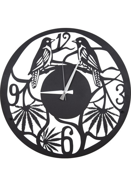 Metal Duvar Saati 48 x 48 cm