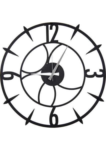Metal Duvar Saati 48 x 48 cm