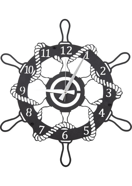 Metal Duvar Saati 48 x 48 cm