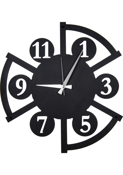 Metal Duvar Saati 48 x 48 cm