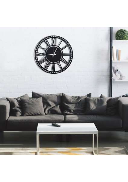 Metal Duvar Saati 48 x 48 cm fiyatları