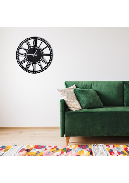 Metal Duvar Saati 48 x 48 cm modelleri
