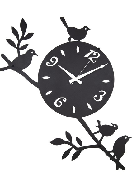 Metal Duvar Saati 48 x 48 cm