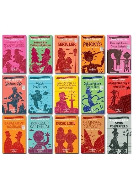 İş Çocuk Klasikleri 15 Kitap Set
