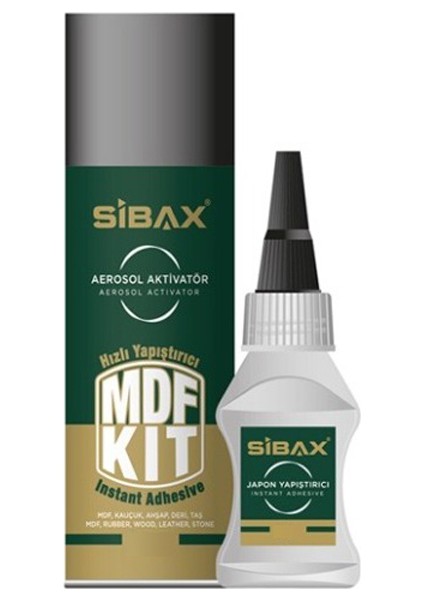 BS12 Hızlı Yapıştırıcı Mdf Kit 200 Ml. / 50 Gr.