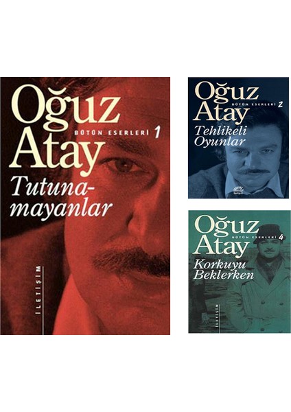 Tutunamayanlar - Tehlikeli Oyunlar - Korkuyu Beklerken - 3 Kitap - Oğuz Atay
