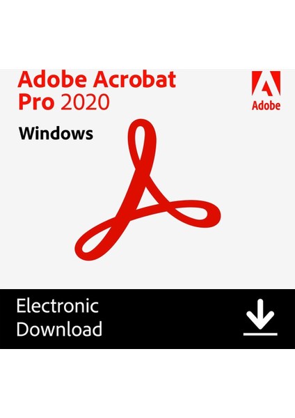 Acrobat Pro Dc 2020 Dijital Lisans - Ömür Boyu