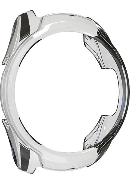 Ticwatch Pro için Silikon Kenar Koruyucu Şeffaf