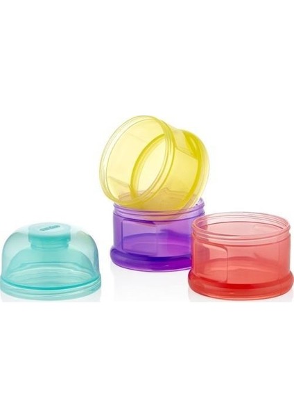 Babyjem Katlı Toz Mama Kabı 545 Karışık Renkli