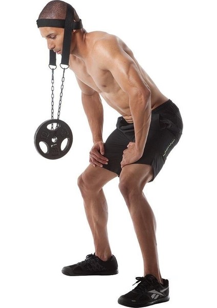 Leon Classic Egzersiz Ağırlık Çalışma Fitness Baş Boyun Kayışı Siyah Sarı fiyatları