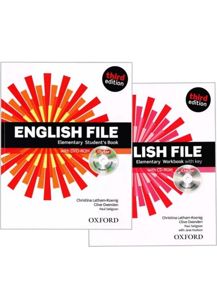 Oxford University Press English File Elementary (3rd Edition) Student's Book +Workbook + CD