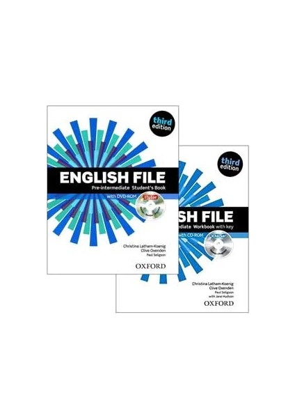 English File Pre-Intermediate (3rd Edition) Student's Book +Workbook + CD