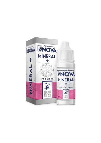 Nova Mineral 30ML (Kuş Vitamini)