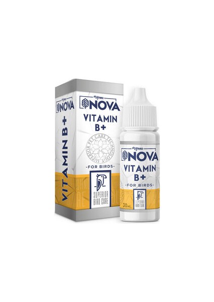 Nova Vitamin B+ 30ML (Kuş Vitamini)