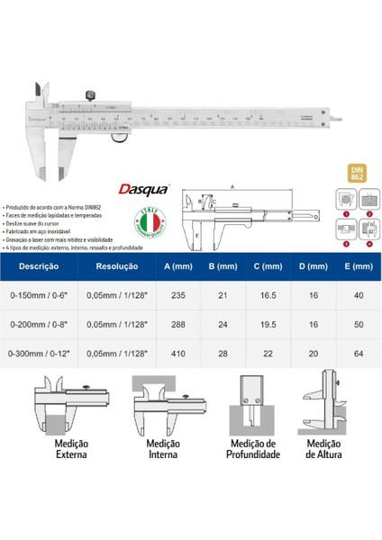 1120-3130 300MM Mekanik Kumpas 0,05 fırsatları