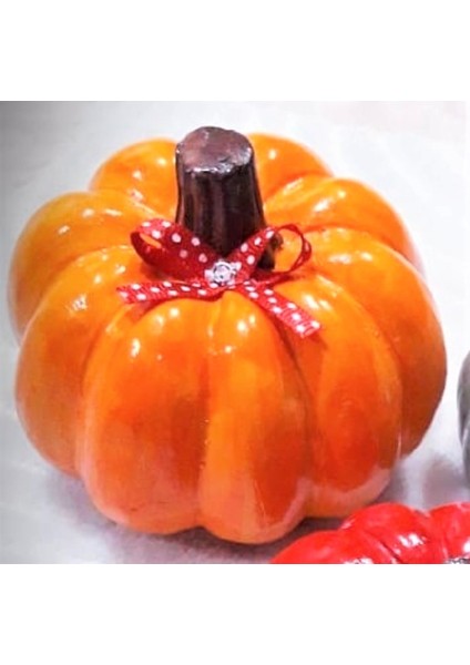 1 Adet Küçük Boy Kabak 8cm Silikon Kalıp K-137