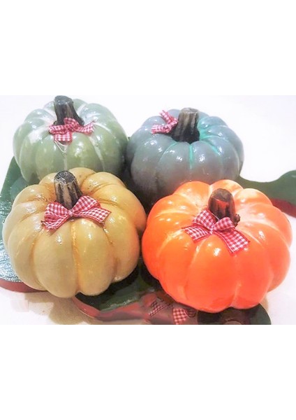 1 Adet Küçük Boy Kabak 8cm Silikon Kalıp K-137 fırsatları