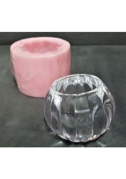 7,6cm Kabak Saksı Silikon Kalıp K-814 fiyatları