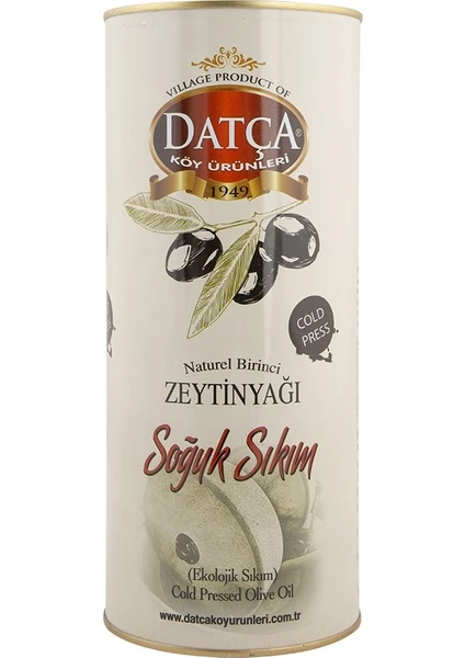 Datça Soğuk Sıkım Zeytinyağı Teneke 2 lt