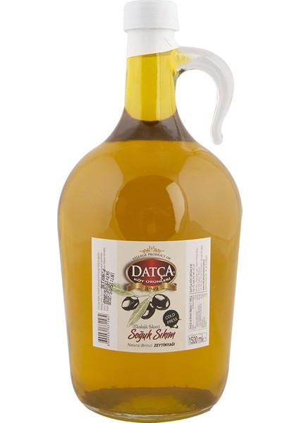 Datça Soğuk Sıkım Zeytinyağı Galon 1500 ml