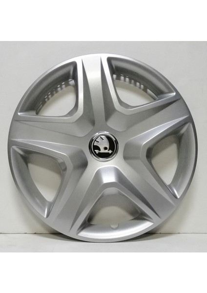 Skoda 16 İnç Jant Kapağı Amblem -1 Takım(4 Adet) + İmalattan