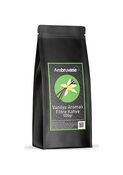 Ambruvase Vanilya Aromalı Filtre Kahve 500 Gr