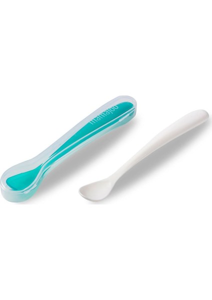 Beslenme Kaşığı & Saklama Kutusu 2li Yeşil