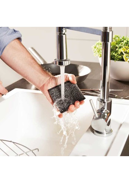 Glitzi Power Inox Pad Sünger 2'li Paket x 4 Adet
