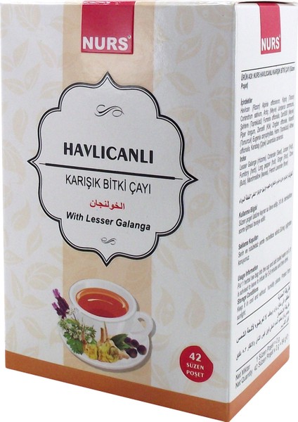 Havlıcanlı Bitki Karışımlı Çay 42'li Bardak Poşet