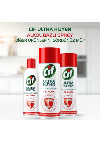 Ultra Hijyen Alkol Bazlı Sprey 200 ml