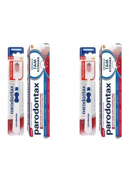 Tam Koruma 75 ml + Diş Eti Uzmanı Fırça x 2