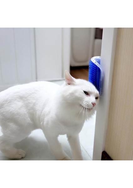 Cat It Pratik Kedi Tüyü Kaşıma ve Tarama Aparatı Duvara Monte Kaşıma Aleti