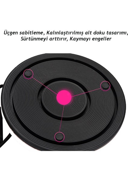 Bel Inceltici Spor Aleti Waist Twisting Disc (Ipli) indirimleri