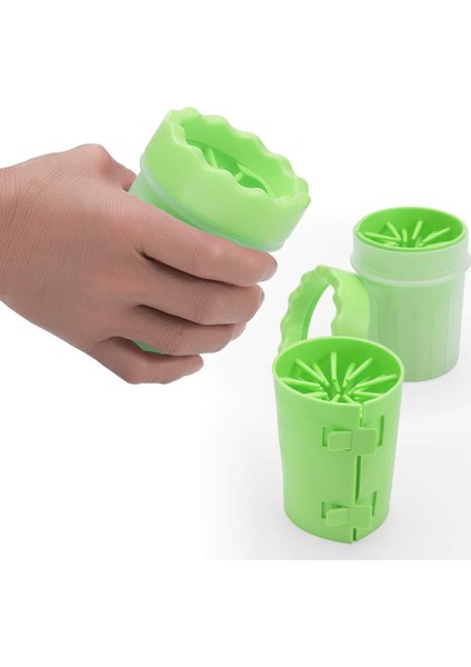 Silikon Jel Fırçalı Kedi Köpek Pati Ayak Yıkama Temizleme Kovası (Küçük) indirimleri