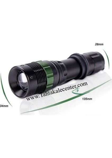Zoomlu ve Şarjlı El Feneri WT-012