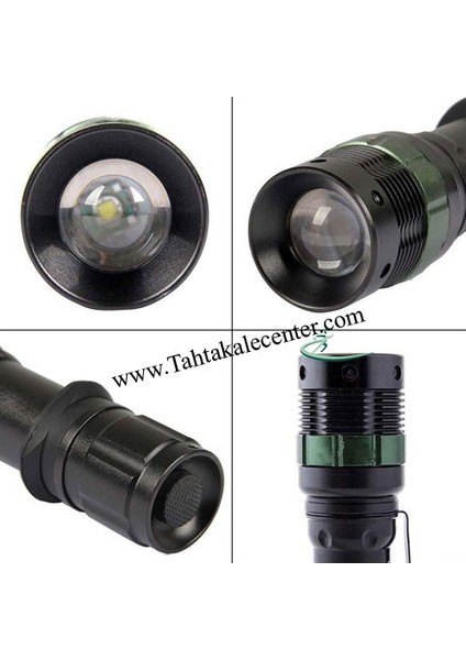 Zoomlu ve Şarjlı El Feneri WT-012