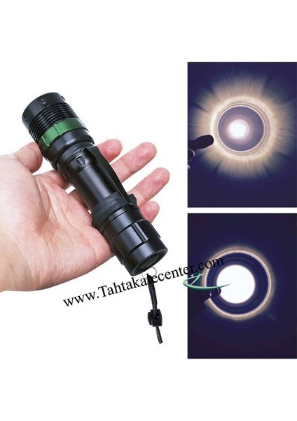 Zoomlu ve Şarjlı El Feneri WT-012