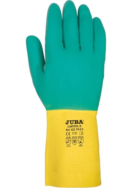 Çift Lateks Kaplı Eldiven · (Pamuk Astarlı) | Juba 622