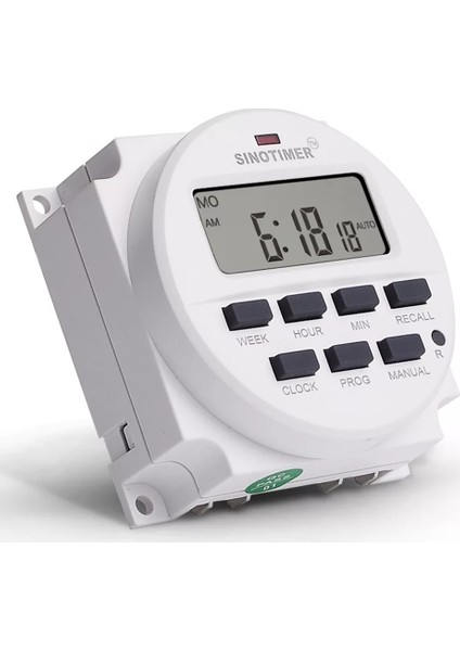 Dijital 220 V Ac Haftalık 7 Gün Programlanabilir Zamanlayıcı Anahtarı ile Ul Listelenen Röle 16 fiyatları
